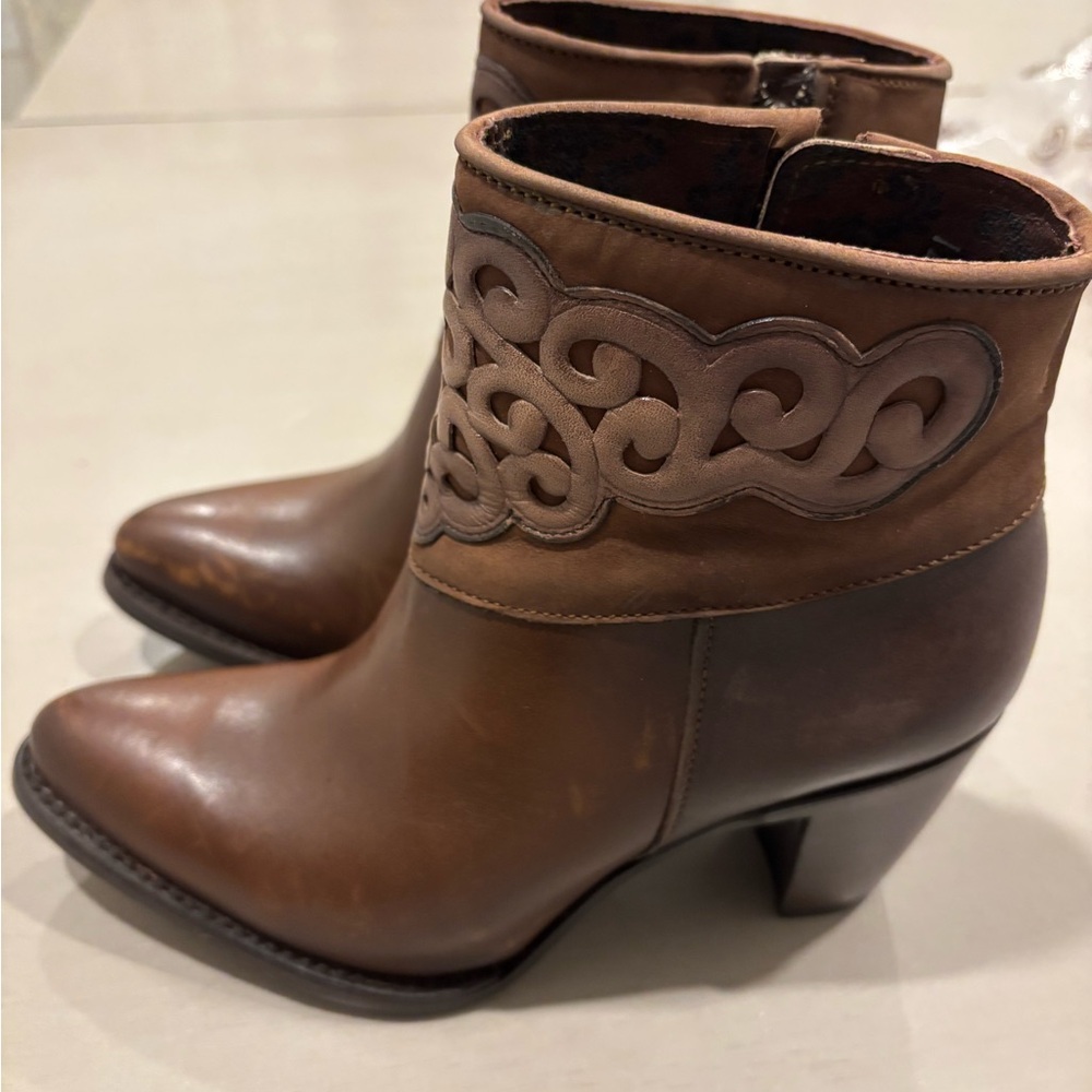 Cuadra Ankle Brown Boots
